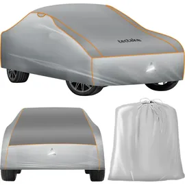 Tectake tectake® Autoplane, wasserdicht und atmungsaktiv, mit 4 mm Schaumstoffschicht, 3 längenverstellbare Spanngurte, inklusive Aufbewahrungstasche