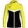 Jako Damen Kapuzenjacke Iconic Schwarz/Soft Yellow 42