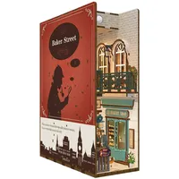 tonecheer Book Nook DIY Bücherecke Baker Street
