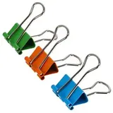 Westcott Foldbackklammern farbsortiert 1,9 cm 25 Stück