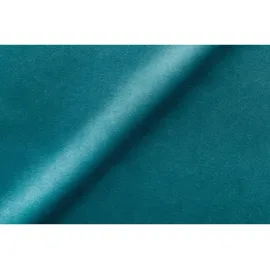 kaiser möbel Ecksofa Moderne aus Veloursstoff Salvador Grand L 318 cm, Ecksofa, Tiefe Sitzflächen,Premium-Velours Salvador,Design Soft-Cube blau