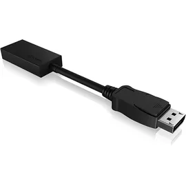 Icy Box IB-AC508a DisplayPort zu HDMI Adapter Schwarz