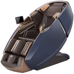 NAIPO Massagesessel mit Aufbauservice Shiatsu Massage Stuhl Zero Gravity für Ganzkörper, mit Heizung, SL Track, Klopfen, Kneten, Luft-Massage-System, Bluetooth 3D Surround Sound Musik - MGC-8900BB
