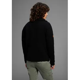 KangaROOS Fleecepullover Schwarz 48/50