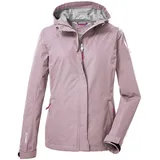 KILLTEC Damen 2 1/2 Lagen Funktionsjacke/Outdoorjacke mit Kapuze, packbar KOS 49 WMN JCKT; mauve, 42, 39167-000