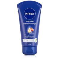 NIVEA Intensive Pflege Hand Creme (75 ml), reichhaltige Hautcreme mit Mandel-Öl für intensive Feuchtigkeit, Handpflege mit dem einzigartigen NIVEA Duft
