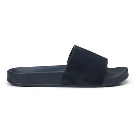 Marc O'Polo Pantolette Model Erica mit Velourslederriemen dunkelblau, 36