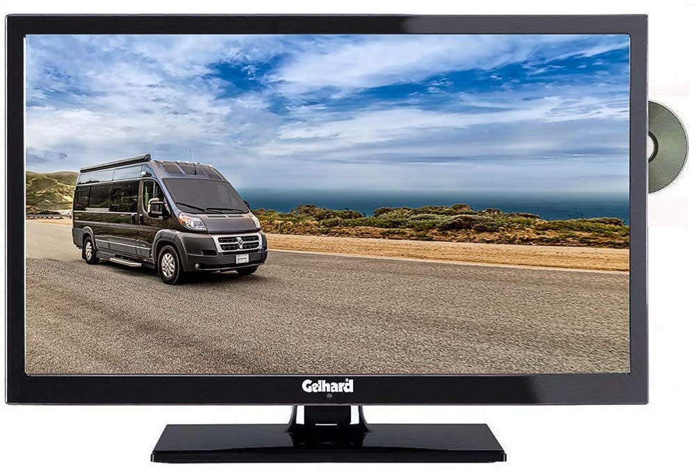 Gelhard GTV2242I LED Fernseher 22 Zoll DVB/S/S2/T2/C, DVD, USB, 12V 230 Volt