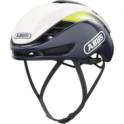 Fahrradhelm ABUS "GAMECHANGER 2.0" Gr. M, blau (movistar team), Helme, M Kopfumfang: 54cm - 58cm