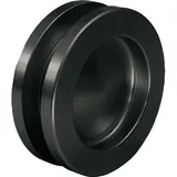 KWS 525273 Muschelgriffpaar, schwarz