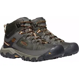 Keen Targhee 3 Mid Waterproof Wanderstiefel, Black Olive Golden Brown, 48 EU