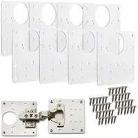 SO-Tech SOTECH Topfband Reparaturplatten Edelstahl 90 x 90 x