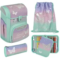Scooli EasyStart Schulranzen-Set 5tlg Butterfly Wishes