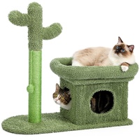 PAWZ Road Kaktus-Kratzstämme, kreative Kratzstämme, stilvoller Katzenbaum, mit Ball und Katzenhaus, Höhe: 70 cm