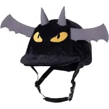 Toque für Reithelm QHP Halloween SCHWARZ No Size