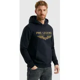 PME Legend Hooded soft terry with logo Hoodie Blau M