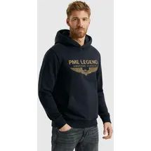 PME Legend Hooded soft terry with logo Hoodie Blau M