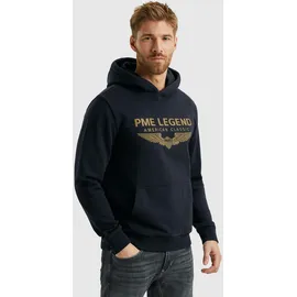 PME Legend Hooded soft terry with logo Hoodie Blau M