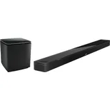 BOSE 5.1 Soundsystem "Smart Ultra Soundbar + Bass Module 700", schwarz, B:104,5cm H:5,82cm T:10,7cm, Lautsprecher, Topseller