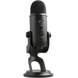 Blue Mic Logitech G Blue Yeti USB - Blackout - Microphone for Windows PC and Mac