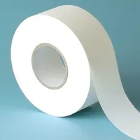 Vlies auf der Rolle für Wachs, weiß, 100 m x 7 cm, Kosmetex Vliesrolle abreißbare Enthaarungsstreife
