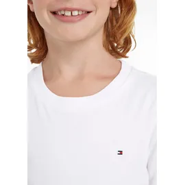 Tommy Hilfiger Essential Organic Cotton T-Shirt - Rot,Weiß,Dunkelblau - 164