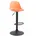 CLP Barhocker Kiel Kunststoff schwarz/orange