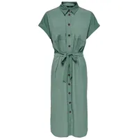 Only Hemdblusenkleid Blusenkleider Grün 34