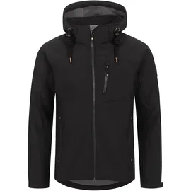 DEPROC activ DEPROC ACTIVE "PEAK CREEK MEN", Herren, Gr. L (52), schwarz, 96% Polyester; 4% Elasthan, sportlich, Langarm mit Gummizug, Jacken, auch in Großen Größen erhältlich