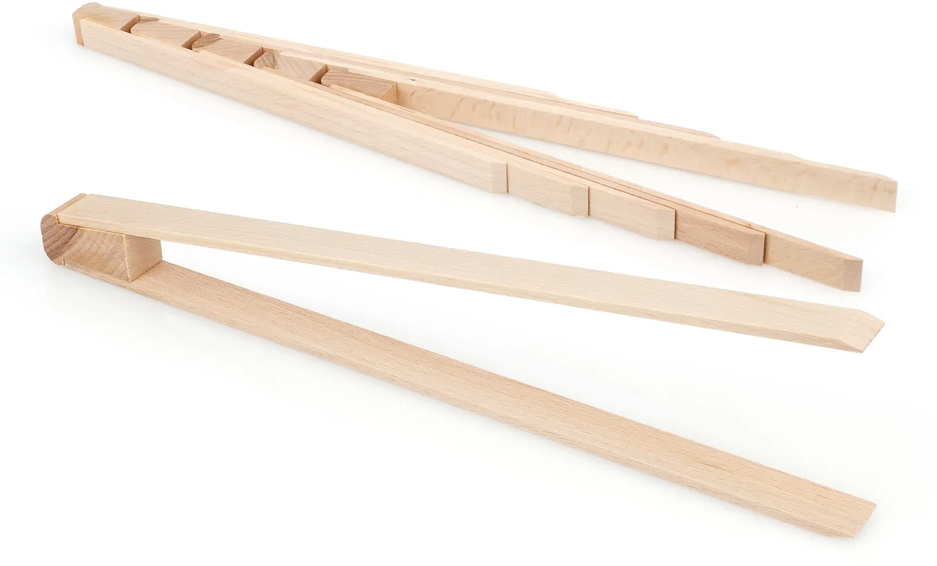 Metrie | KLA26  Buchenholz Grillzange, 26 cm | 20 Stk