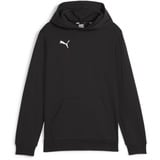 Puma teamGOAL Hoodie Jungen 03 black/white 140