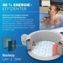 BESTWAY Lay-Z-Spa Miami AirJet 196 x 66 cm Dunkelgrün