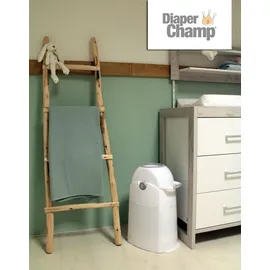 Diaper Champ Windeleimer Medium silber