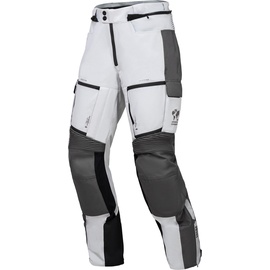 IXS Montevideo-ST 3.0, Textilhose wasserdicht - Hellgrau/Dunkelgrau/Schwarz - XL