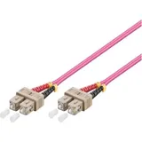 Good Connections Alcasa 20m, SC/SC, InfiniBand/Glasfaserkabel violett