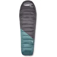Rab Radeon 0C / 32F - Schlafsack links-Grau-Regular