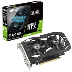 ASUS DUAL GeForce RTX 3050 Gaming Grafikkarte, 6GB GDDR6, HDMI, DP