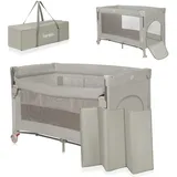 lionelo - Reisebett 3-in-1 Ellen Beige Sand - Beige