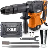 IXES Abbruchhammer IX-DB1500 1300W 20 Joule SDS Max Stemmhammer Meißelhammer ...