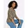 Classic Basics 3/4-Arm-Shirt CLASSIC BASICS "3/4-Arm-Shirt", Damen, Gr. 54, beige, schwarz, bedruckt, 100% Baumwolle, gemustert, mehrfarbig, Rundhals, Shirts 3/4-Arm-Shirt