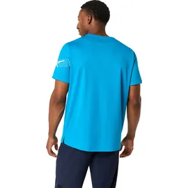 Asics Icon SS Top Herren Blau M