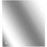 PLACES OF STYLE LED-Lichtspiegel »Spiegel 80x65«, silberfarben