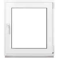 Framex Kellerfenster Fenster Kunststofffenster Weiß Breite x Höhe 90 x 100 cm (900 x 1000 mm) 2-fach (32 mm) Dreh Kipp DIN Rechts - Premium - Alle Größen