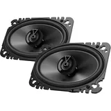 JBL Club 644F 4x6'' (10x15cm) Lautsprechersatz Koaxial, Schwarz