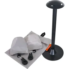 Siena Garden Zubehör-Set für Schutzhüllen 23,5 cm x 23,5 cm x 26,5 cm Hellgrau