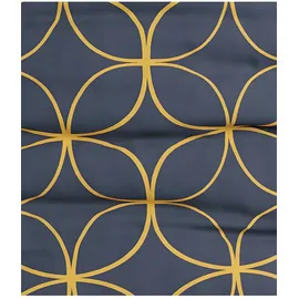 GRUND Noctura Bettwäsche Dunkelblau 135 x 200 cm + 80 x 80 cm