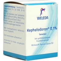 Weleda Kephalodoron 0,1% Tabletten