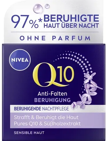 Preisvergleich Produktbild NIVEA Q10 Anti-Falten Beruhigende Nachtpflege Sensible Haut