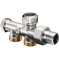 OVENTROP Uno Einrohr-Anschlussstück 1182151 DN 15xM 24x1,5 AG, mit