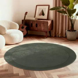 Villeroy & Boch Kivi Wollteppich Ø 150 cm Grün